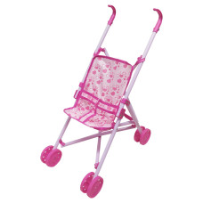 Коляска для кукол M 0348, 58 х 13 х 13 см Сердце