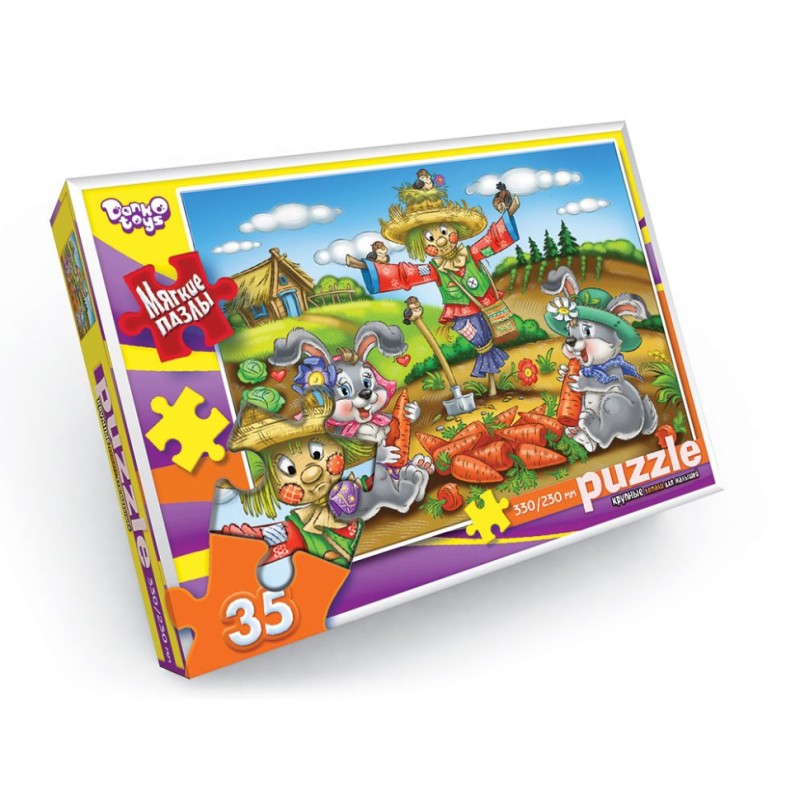 М'які пазли "Пугало" S35-10-09, 35 елементів