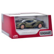Инерционная машинка Lamborghini Sian FKP 37 Kinsmart KT5431W металлическая Зеленый