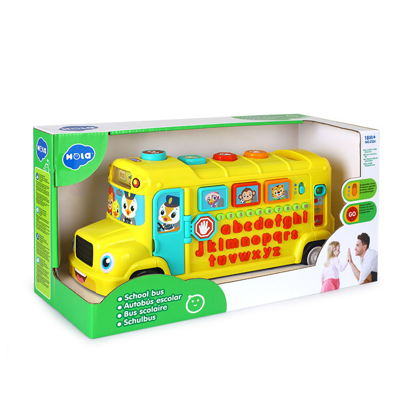 Музична іграшка Шкільний автобус 3126 англійською мовою