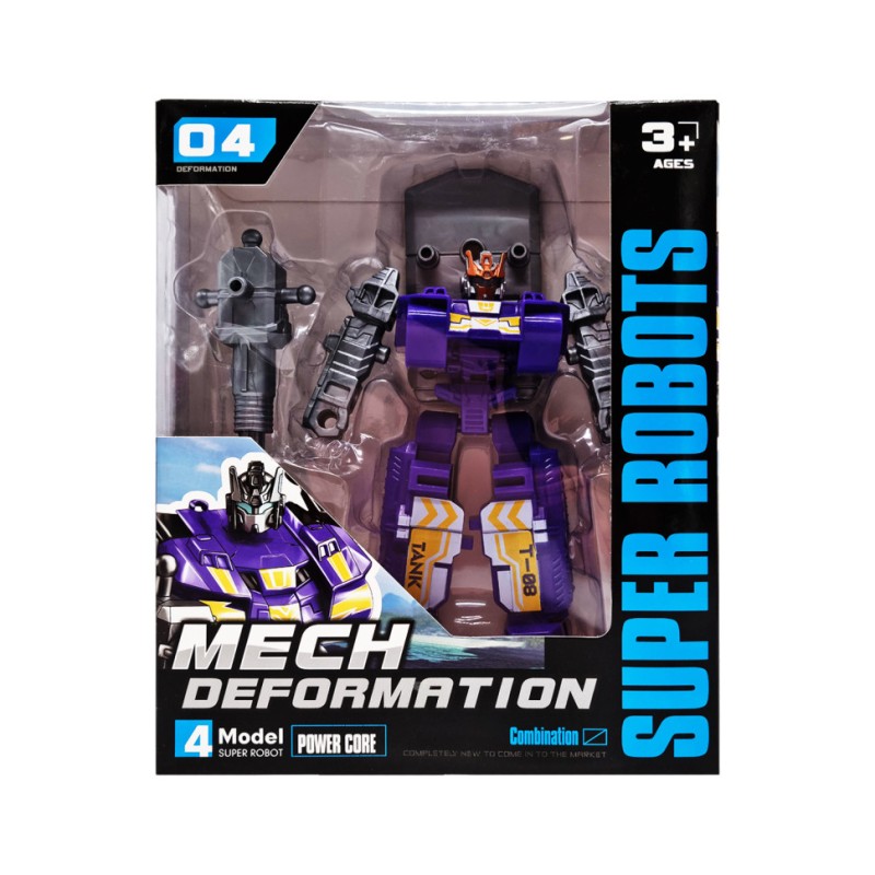 Дитяча іграшка Трансформер SD-176 робот-транспорт Фіолетовий