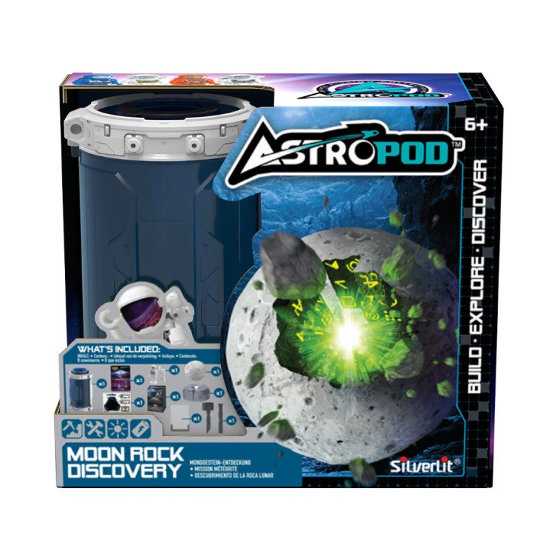 Ігровий набір Місія «Досліди місячний камінь» Astropod 80338 з фігуркою