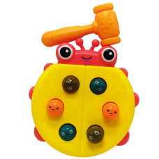 Логика-стукалка WQ-6 в комплекте молоток Божья Коровка