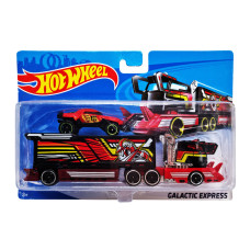 Детский игровой набор машинок T-H708-1(Red) с трейлером.