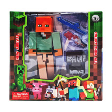 Игровая фигурка Персонаж по игре Майнкрафт 48110-4 с аксессуарами