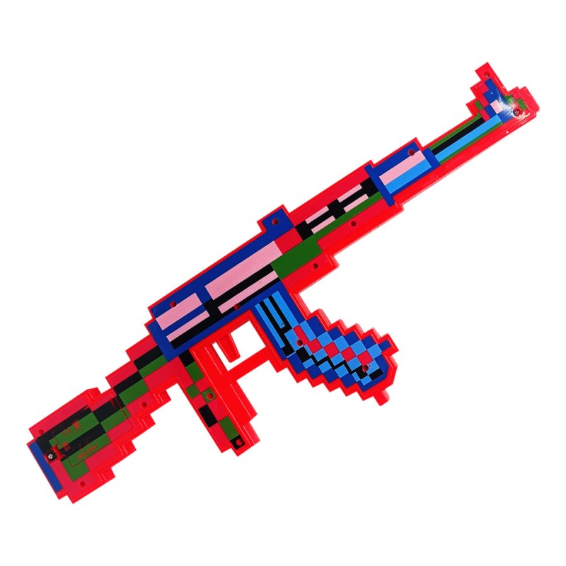 Дитяча іграшка Автомат музичний MW2229 з лазером Червоний