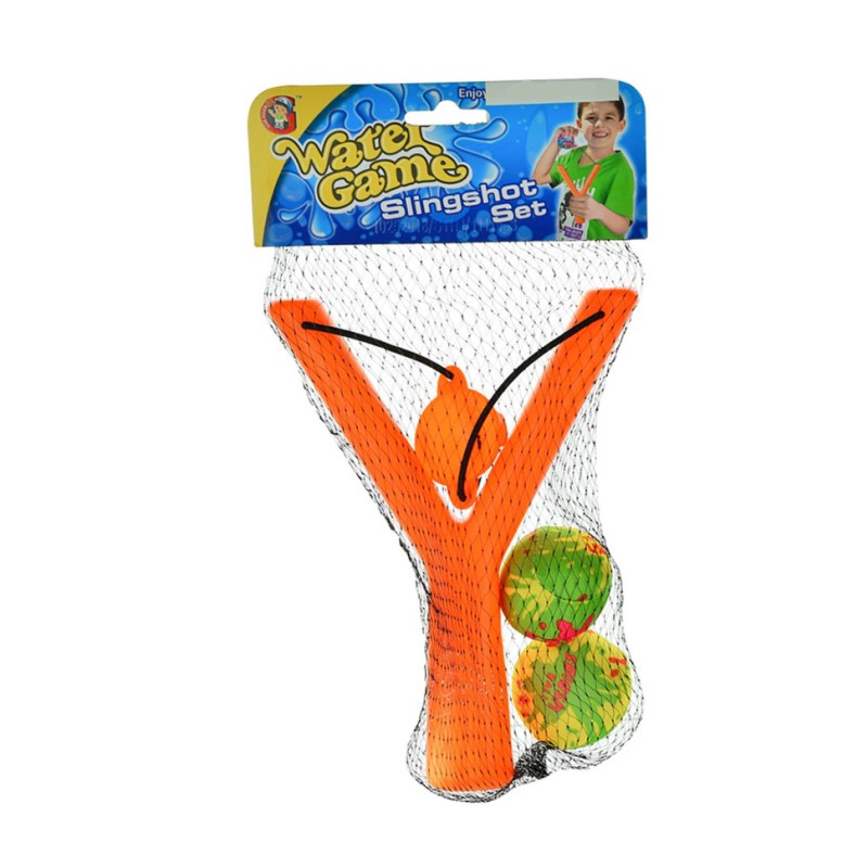 Дитяча Рогатка YG17Y 2 м'ячика м'яких Помаранчевий