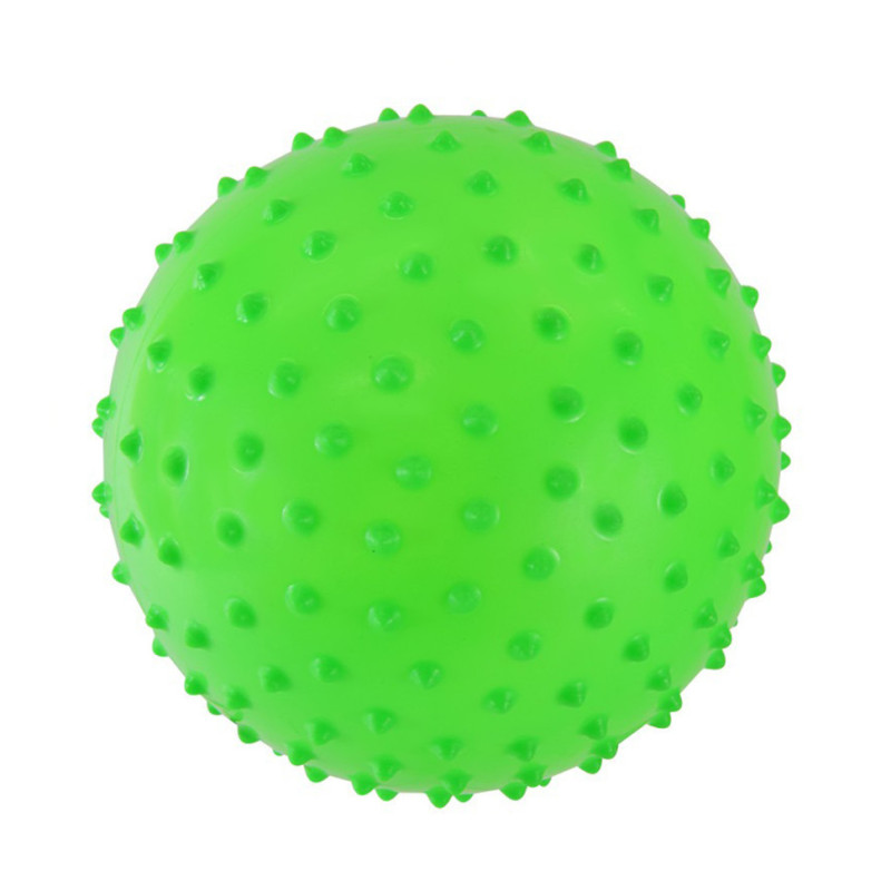 М'ячик дитячий з шипами MB0112 гумовий 18 см, 58 грам Зелений