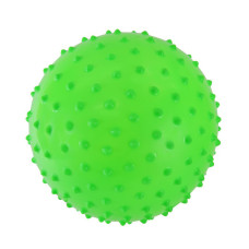 Дитячий М'ячик із шипами MB0113 гумовий 20 см, 68 грам Зелений