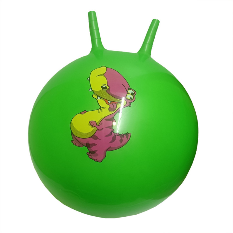 М'яч для фітнесу B5503 ріжки 55 см, 450 грам Зелений