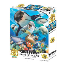 Пазли класичні 3D Морські мешканці селфі 31035, 50 елементів