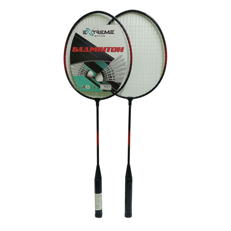 Набір Бадмінтону BD2103(Red) 2 ракетки, воланчик, в чохлі