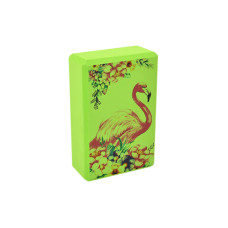 Блок для йоги "Фламинго" MS 0858-13(Green) EVA 23 х 15 х 7,5 см