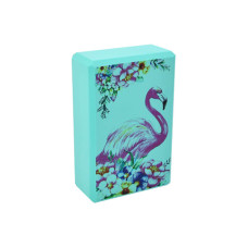 Блок для йоги "Фламинго" MS 0858-13(Turquoise) EVA 23 х 15 х 7,5 см