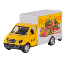 Детская машинка "Delivery" АВТОПРОМ AP7425 масштаб 1:64 Желтый