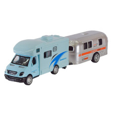 Автодім із причепом АВТОПРОМ AP7454 масштаб 1:50 Бірюзовий