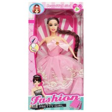 Дитяча Лялька "Fashion Pretty Girl" YE-78(Pink) в святковій сукні