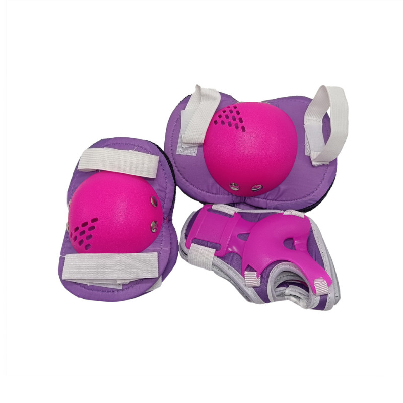 Комплект захисний дитячий MS 0032-2(Violet) наколінники, налокітники, зап'ястя