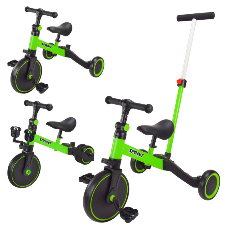 Велосипед 3-х колісний Sprint TR2453 салатовий