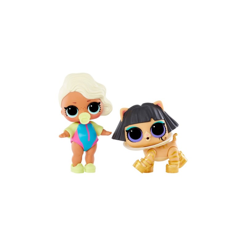 Набір ігрових фігурок 987819 серії «OPP Tot + Pet» - СЕРФЕР БЕЙБІ ТА МЯУ