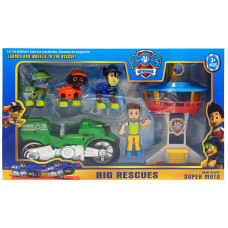 Набор героев «Щенячий патруль» PB9905(Green) фигурки с аксессуарами