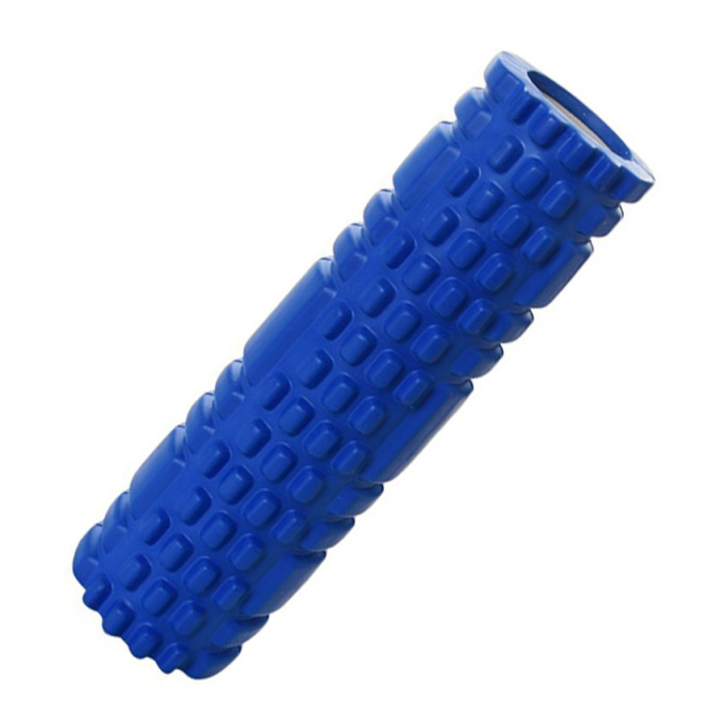 Масажний ролик для йоги MS 1836-BL, EVA, розмір 30 x 8,5 см
