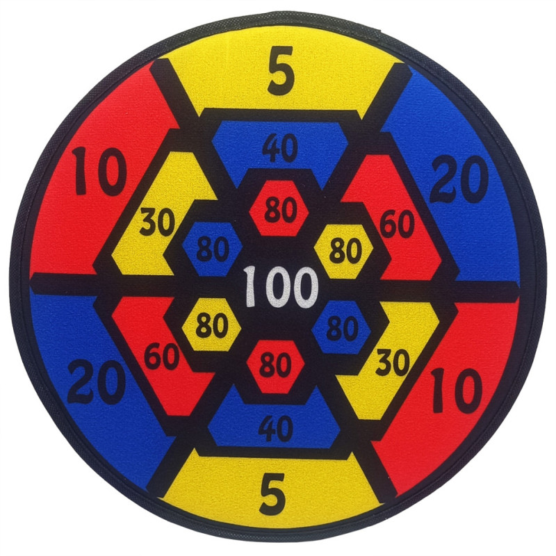 Дартс дитячий MR 0352-4 на липучці, м'ячики 2 шт, дротики 2 шт