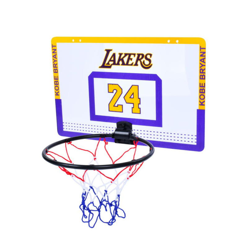Баскетбольне кільце MR 1134 розмір щита 40 х 26 см, кільце 25 см, сітка, м'яч Жовтий
