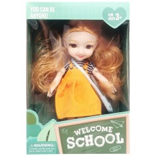 Детская кукла "Welcome School" YL605-62-2 с сумочкой