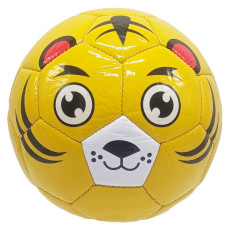 М'яч футбольний дитячий "Тигруля" 2024F, розмір № 2, діаметр 14 см Жовтий