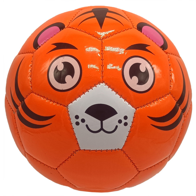 М'яч футбольний дитячий "Тигруля" 2024F, розмір № 2, діаметр 14 см Помаранчевий