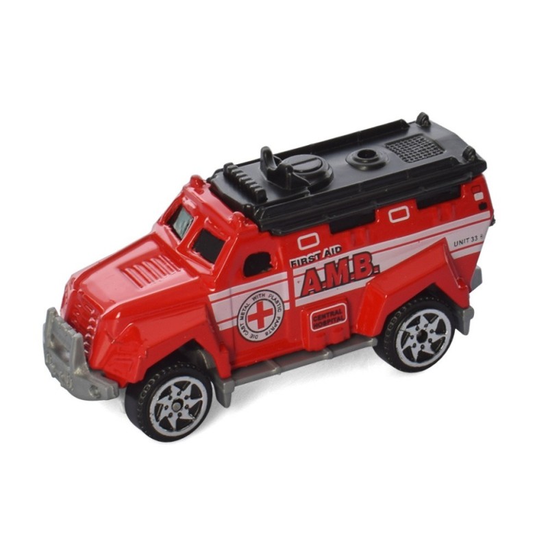 Машина дитяча "Пожежна спецтехніка" 7525F-7, 1:64