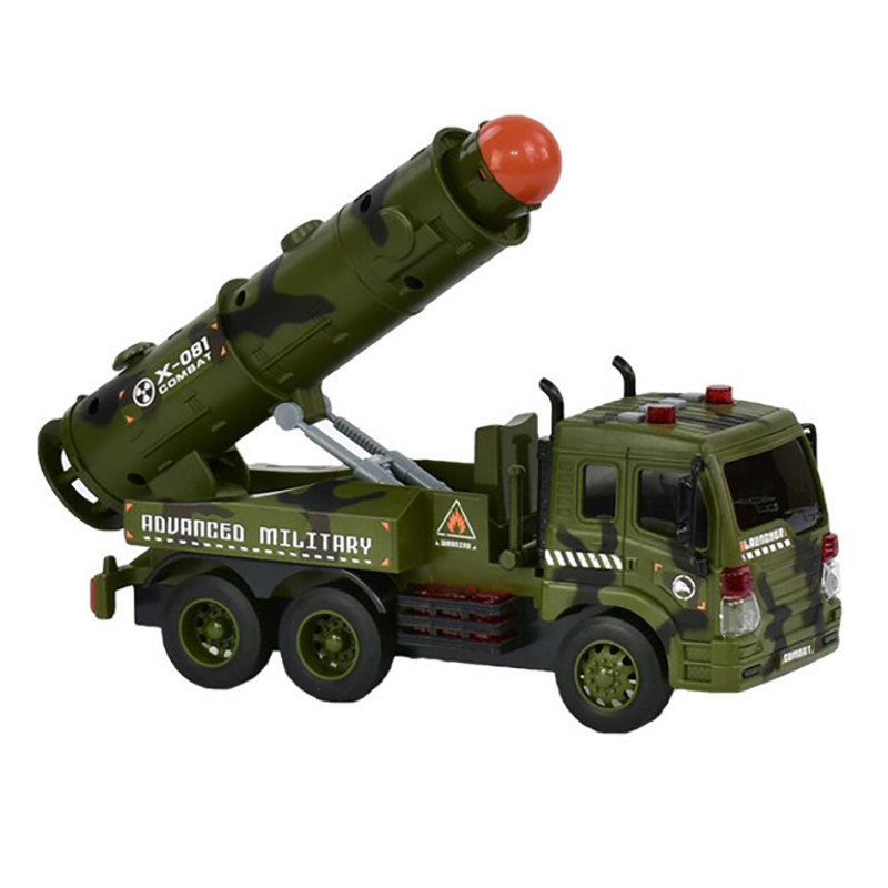 Машина дитяча "Військова техніка X-081" AP9904ABCD-4 зі світлом та звуком