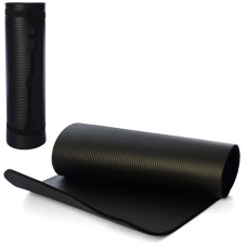 Коврик для йоги Profi MS 2608-27-B, NBR, размер 183 х 61 см, толщина 10 мм