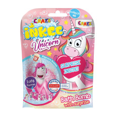 Ароматная бомбочка для ванны Милые однорожки Inkee 18378 с игрушкой