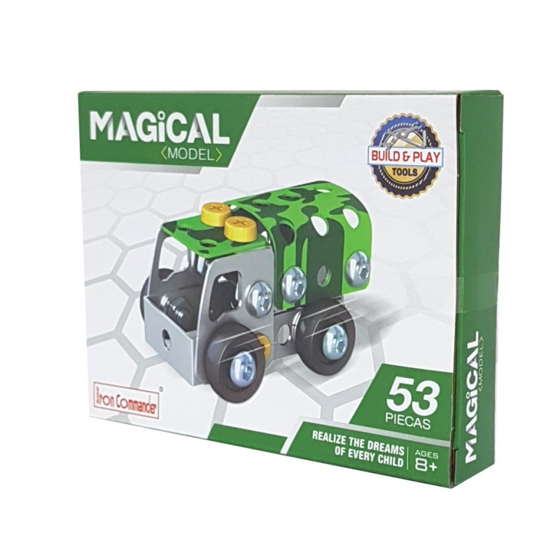 Металевий конструктор "Військова серія" 816B-36 Build and Play Tools Вантажівка