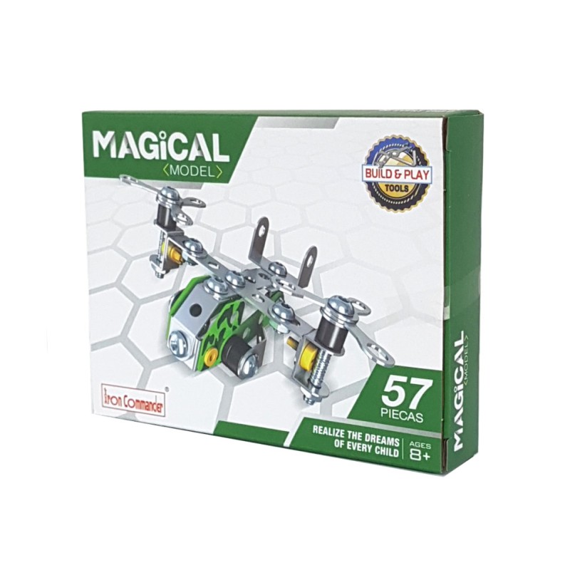 Металевий конструктор "Військова серія" 816B-36 Build and Play Tools Літак вертикальний