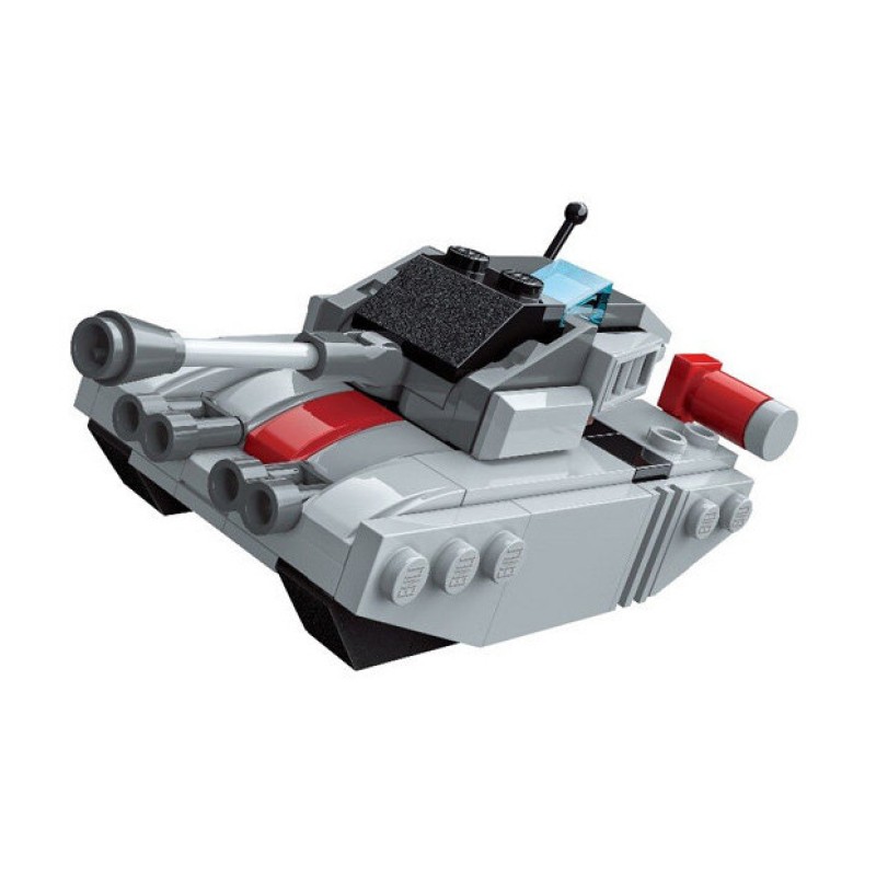 Конструктор Qman 1418Q-1-8 військовий транспорт 74-101 деталь Танк