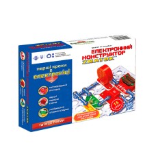 Конструктор Знаток "Перші кроки в електроніці" ZNATOK REW-K061, 15 схем, набір B