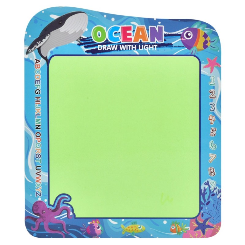 Дошка для малювання світлом CQ150-4-2(Ocean) маркера 4 шт