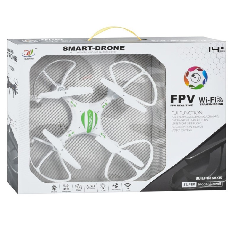 Квадрокоптер на радіокеруванні LY838, 2.4G, акумулятор, світло