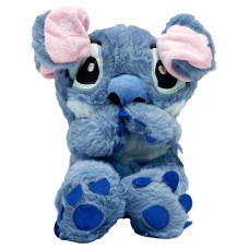 М'яка іграшка-нічник "Стіч" STCH-20(Blue) блакитний, дихаючий, світло та звук