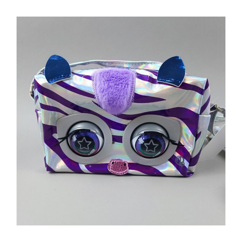 Інтерактивна сумочка Little Winking Elf "Зебра" BL-316-4 відтворює більше 25 звуків