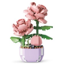 Маленький конструктор для девочек "Цветы" YG-P1268, 317 элементов