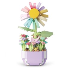 Маленький конструктор для девочек "Цветы" YG-P1269, 360 элементов