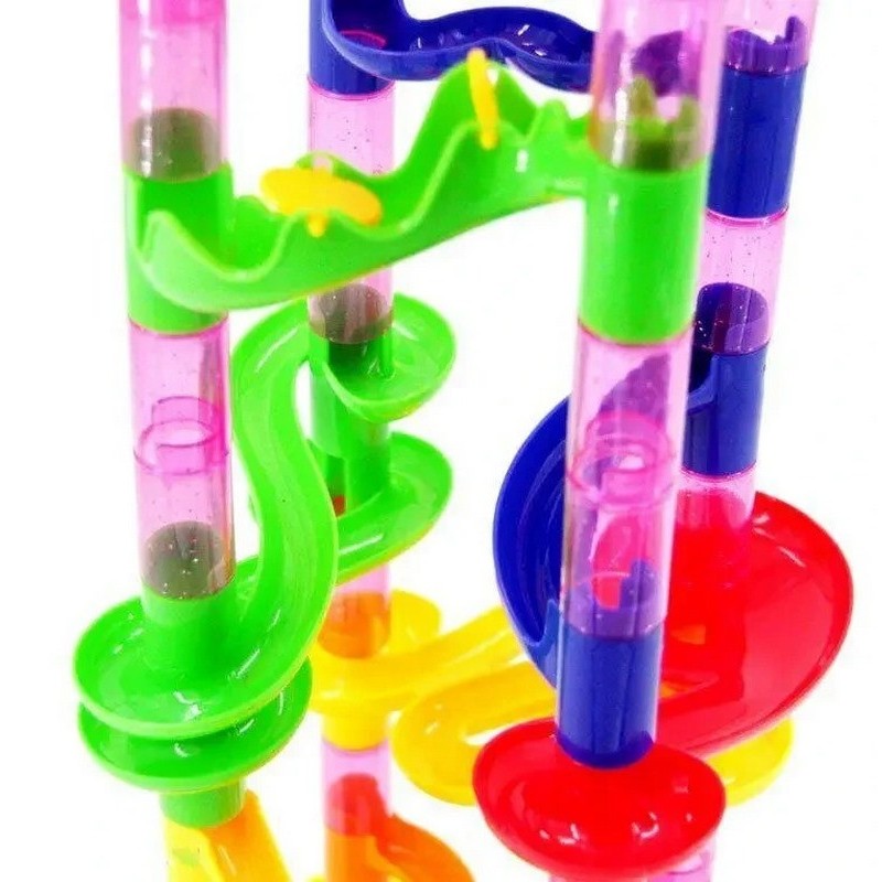 Дитячий конструктор лабіринт 52061 трубчастий, 105 деталей