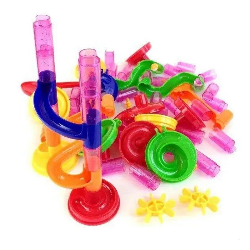 Дитячий конструктор лабіринт 52061 трубчастий, 105 деталей