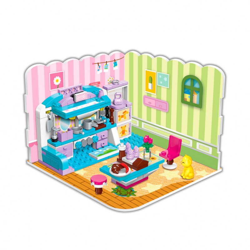 Конструктор Qman 4801Q Квартира, 194 деталі