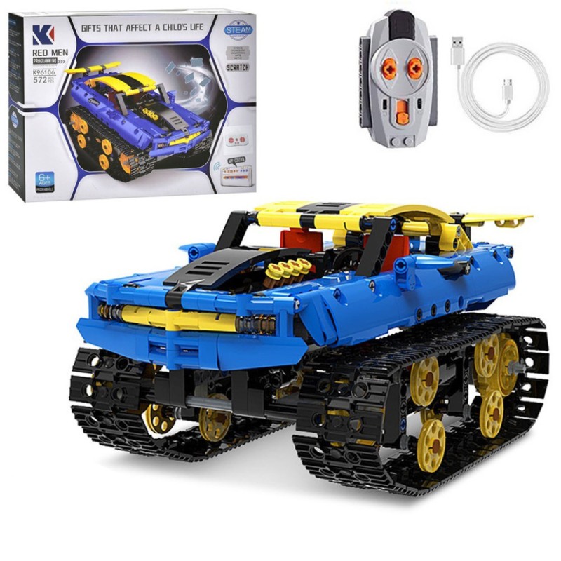 Конструктор дитячий "Транспорт" K96106 на акамуляторі 572 деталі