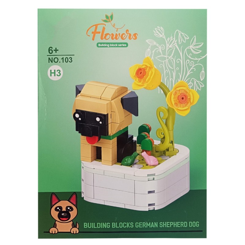 Конструктор Домашні тварини цуценята «Dachshund» 37449-H3